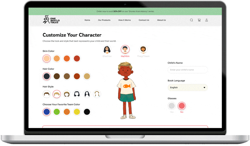Character customization